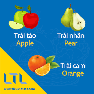 frutta in vietnamita